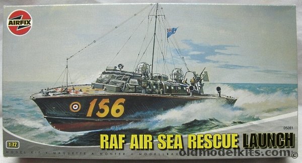 Airfix 1/72 RAF Air Sea Rescue Launch, 05281 plastic model kit